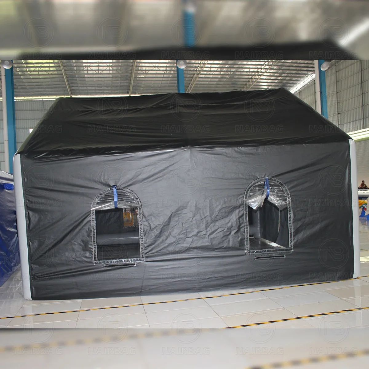 Inflatable Airtight Tube Tent  - مراجعة Outdoor Camping On Youtube وسعره