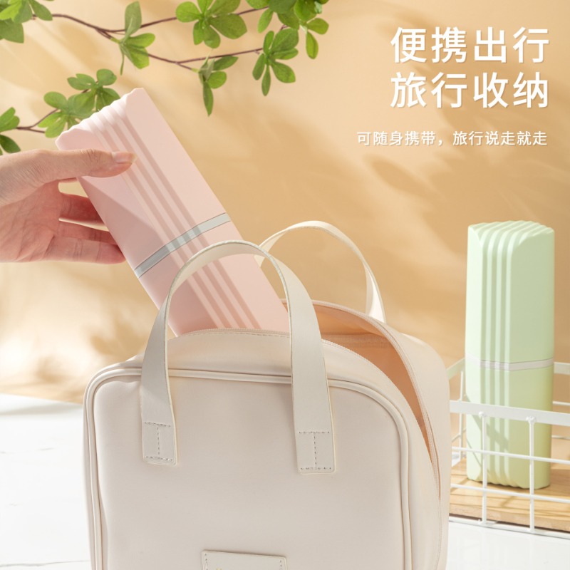 Solid Color Travel Toothbrush  - مراجعة Outdoor Camping Food وسعره