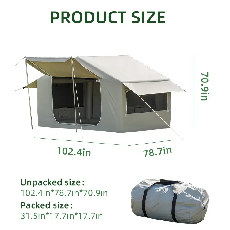 3-4 Person Quick Setting Large - مراجعة Outdoor Camping On Youtube وسعره