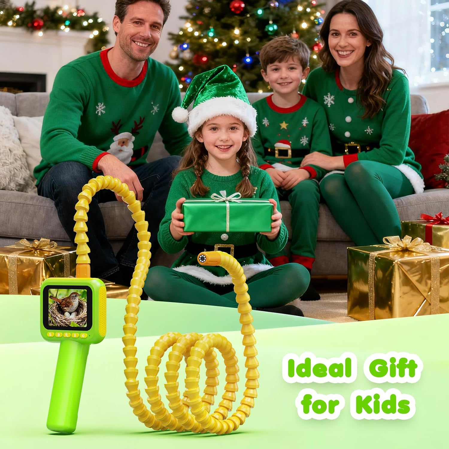 Endoscope for Kids, Borescope  - مراجعة Outdoor Camping Toys وسعره