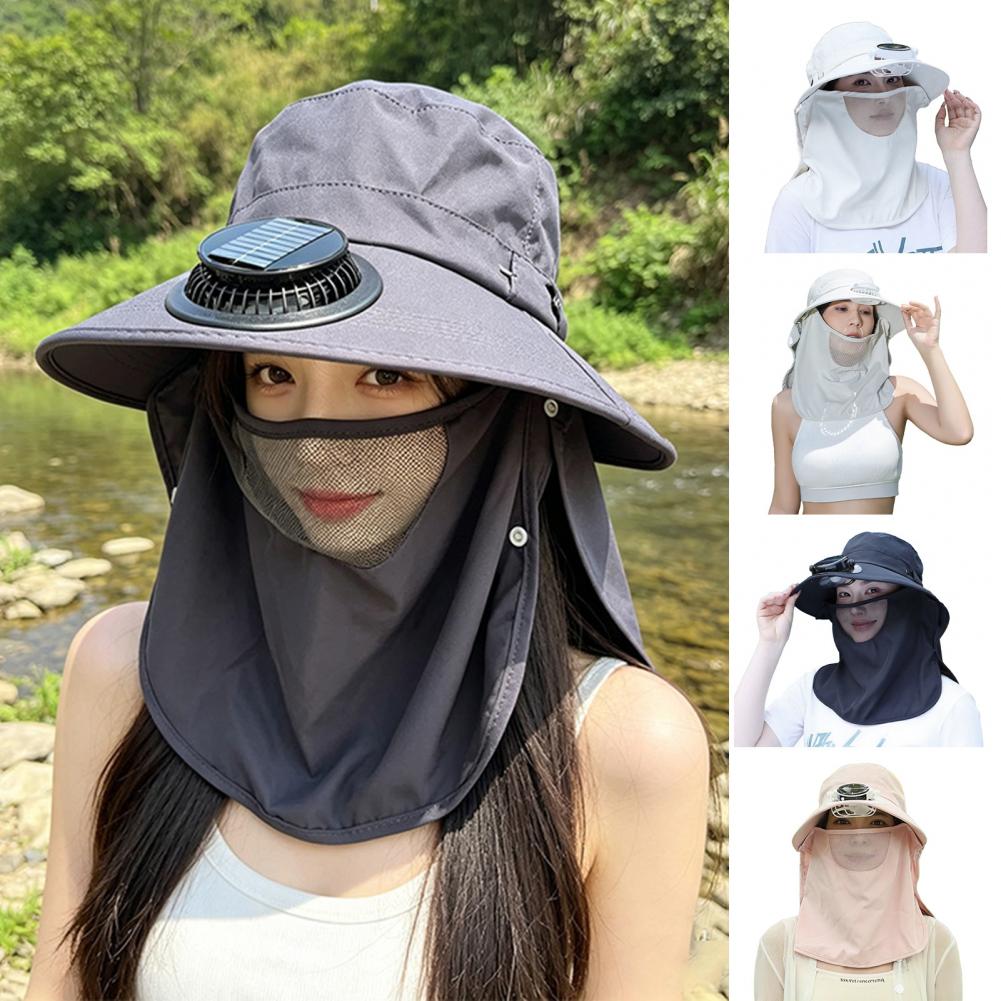 Solar Fan Hat Active Sun Hat L - مراجعة Outdoor Camping Activities For Adults وسعره