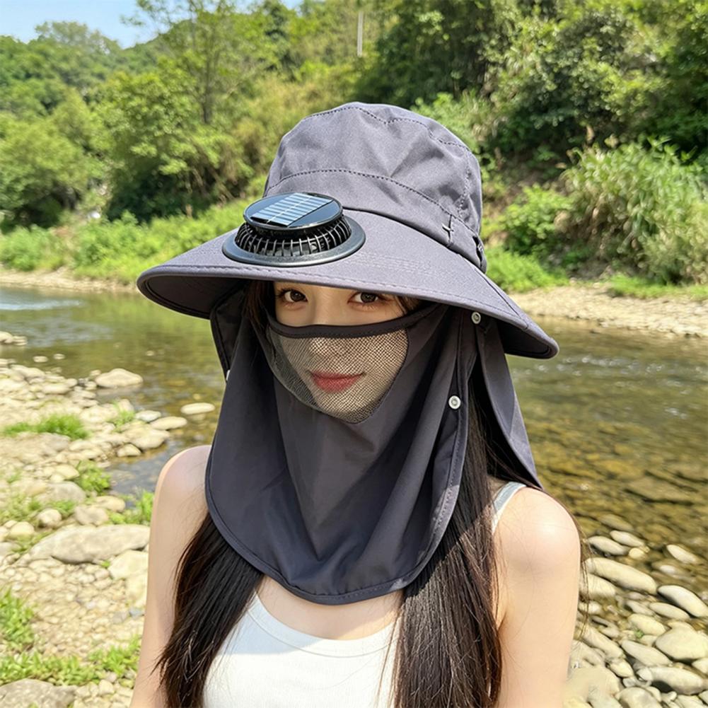 Solar Fan Hat Active Sun Hat L - مراجعة Outdoor Camping Activities For Adults وسعره