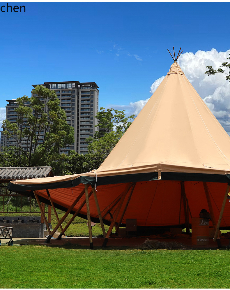 CP outdoor pyramid tent wild l - مراجعة Outdoor Camping Exhibition وسعره