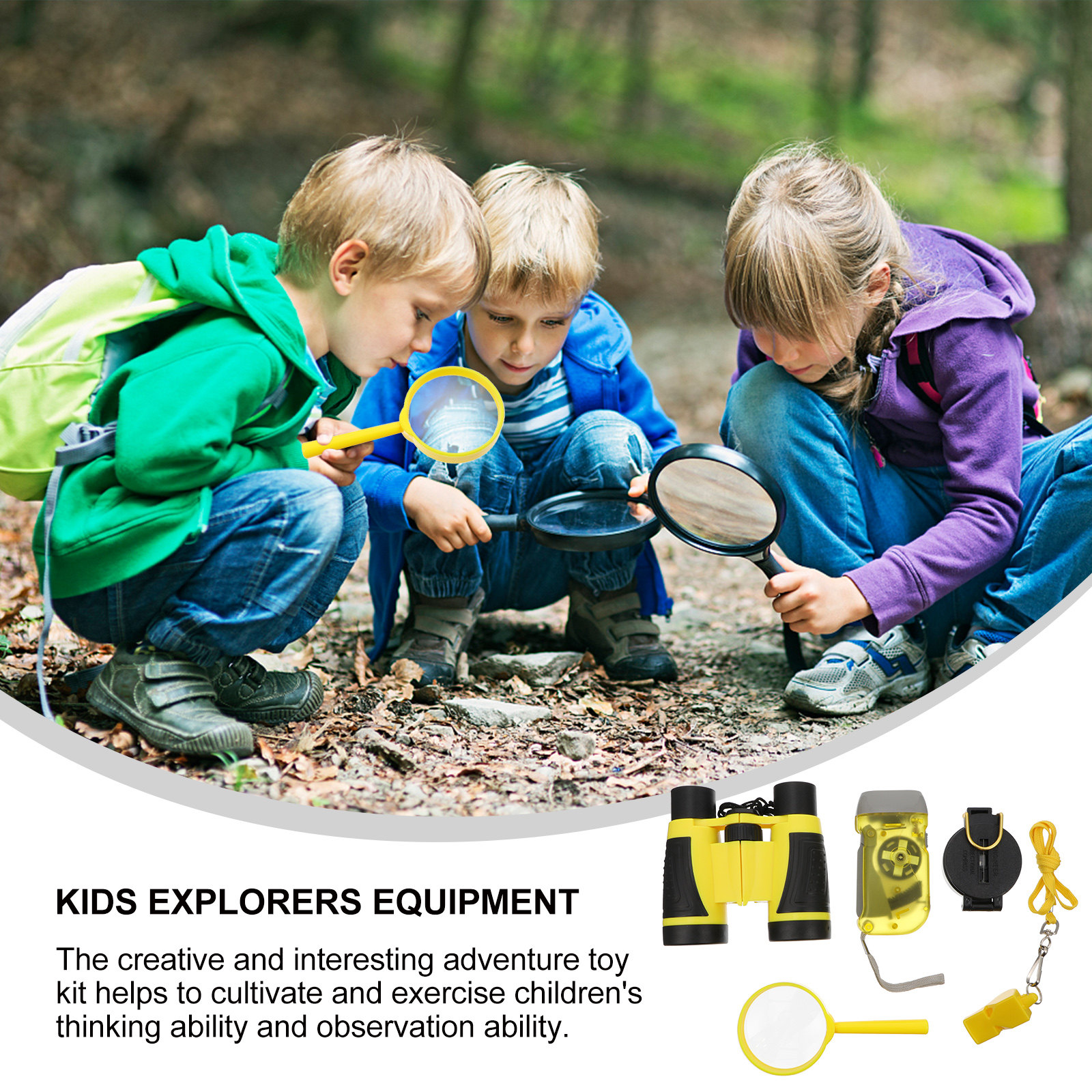 1Set Kids Outdoor Adventure In - مراجعة Outdoor Camping Toys وسعره