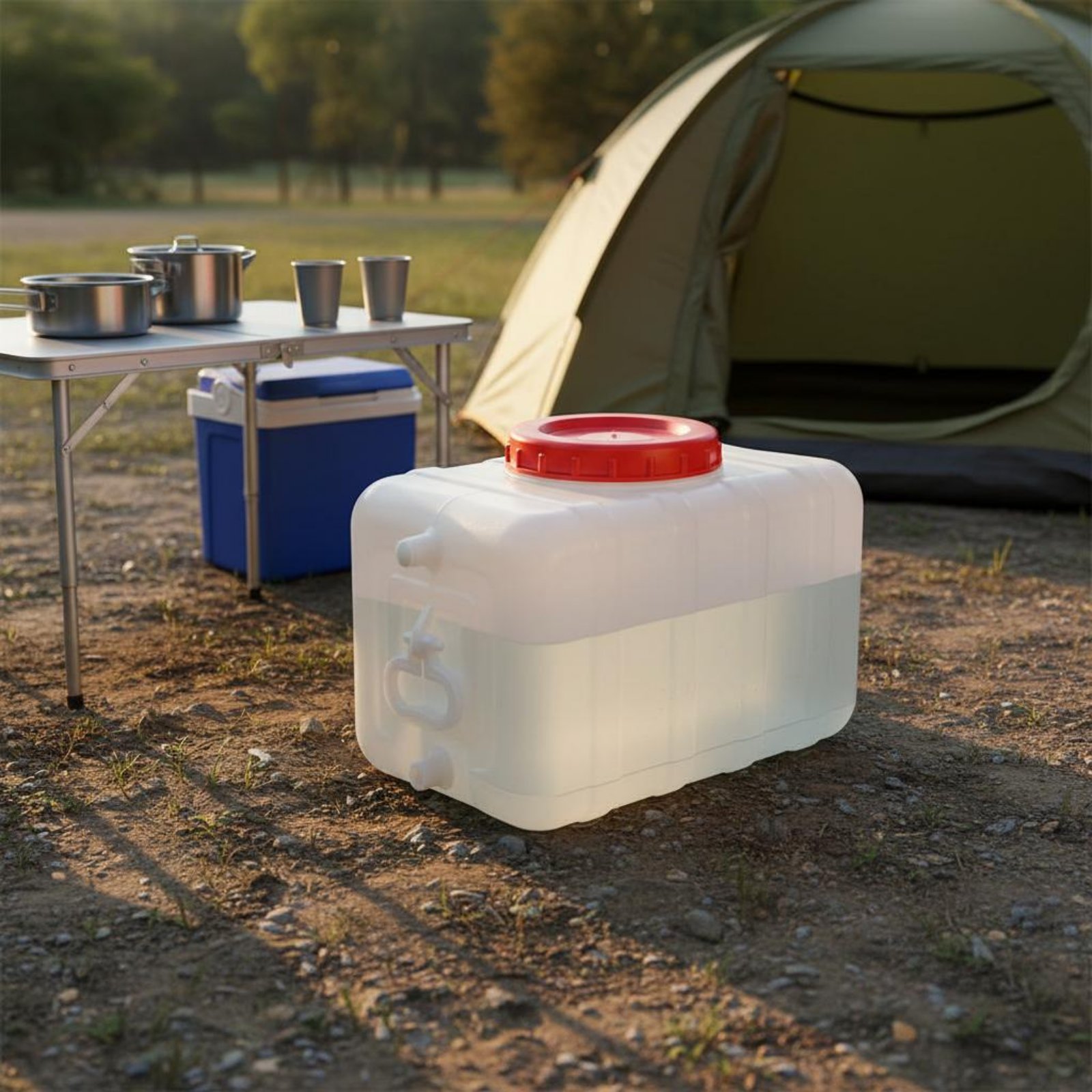 Food Grade Plastic Water Jug L - مراجعة Outdoor Camping Food وسعره