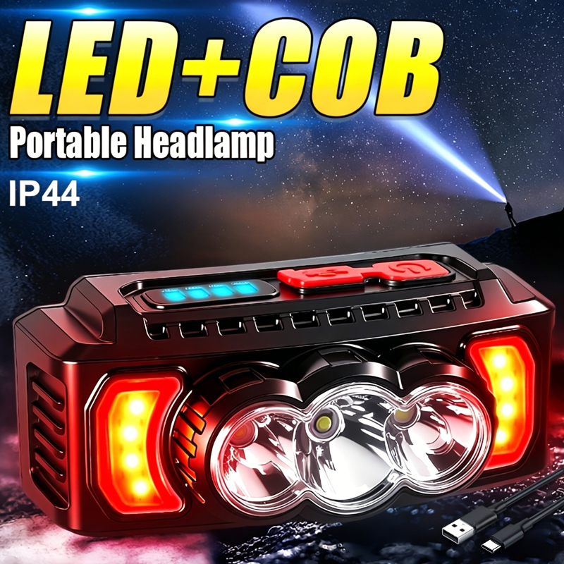 3500LM Headlamp Super Powerful - مراجعة Outdoor Camping Items وسعره