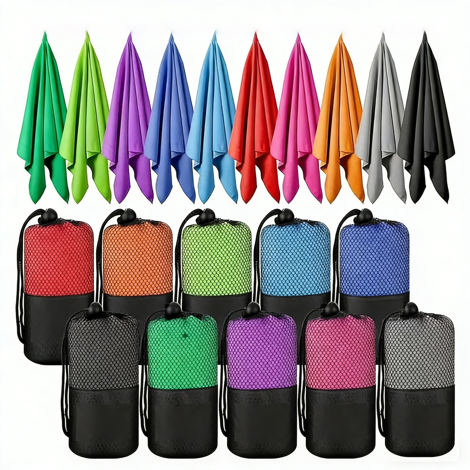 1PC Microfiber Beach Towel Qui - مراجعة Camp Towel Microfiber وسعره