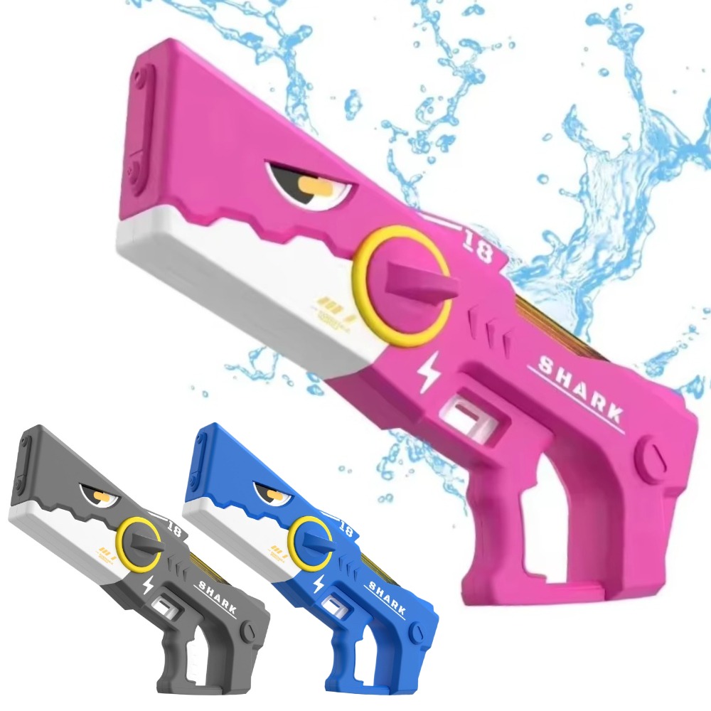 Shark Electric Water Gun Toy C - مراجعة Outdoor Camping Games For Kids وسعره