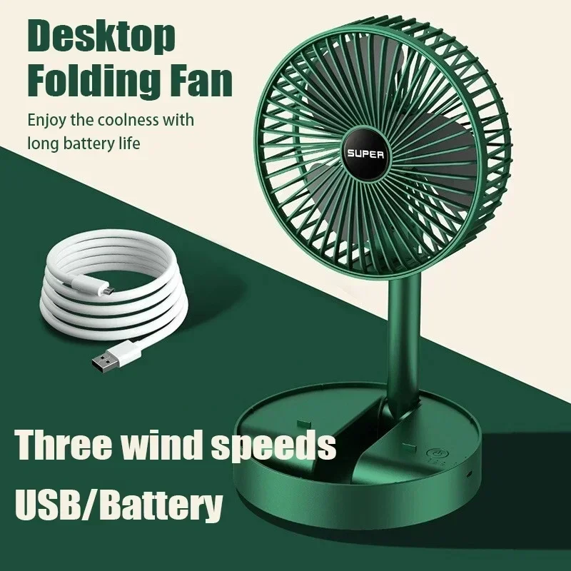 USB Foldable Electric Fan Cold - مراجعة Outdoor Camping Table Foldable وسعره