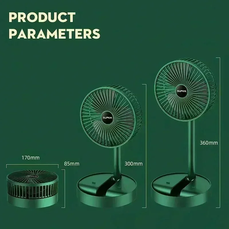 USB Foldable Electric Fan Cold - مراجعة Outdoor Camping Table Foldable وسعره