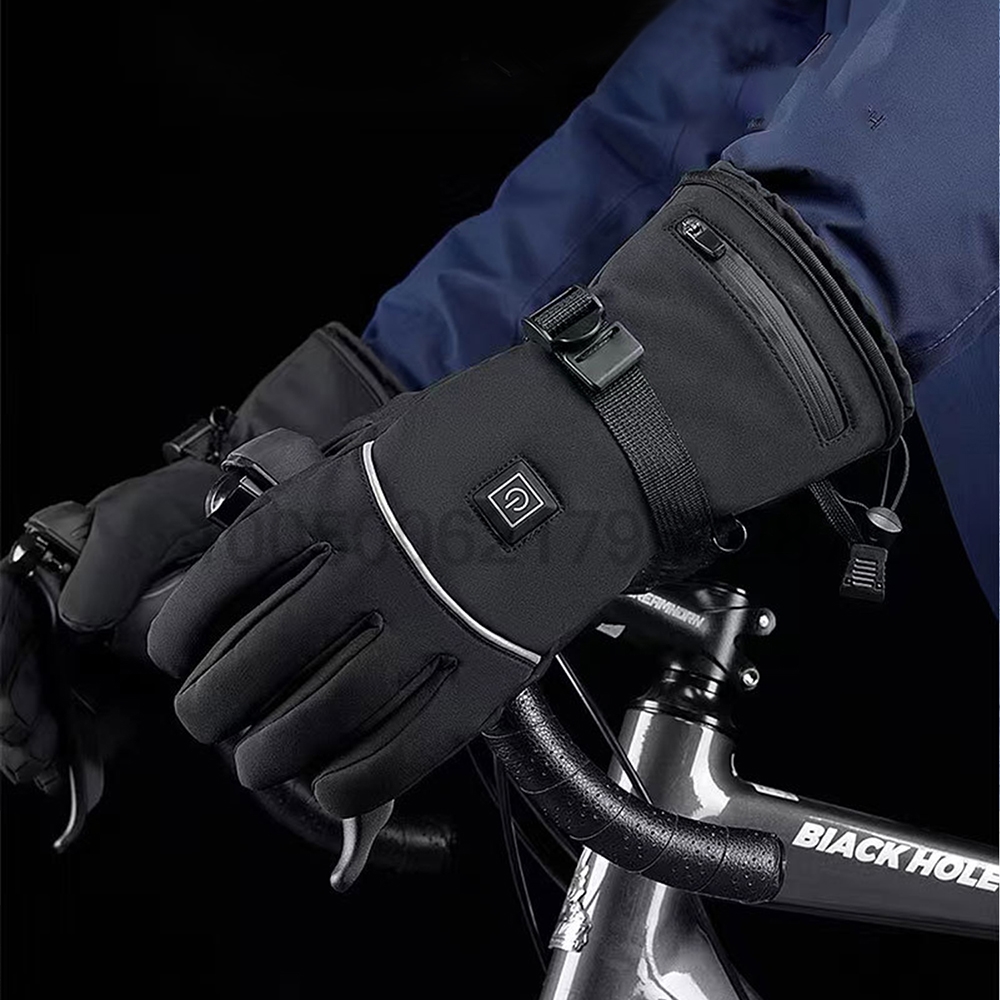Winter Electric Heated GlovesW - مراجعة Outdoor Camping In Winter وسعره