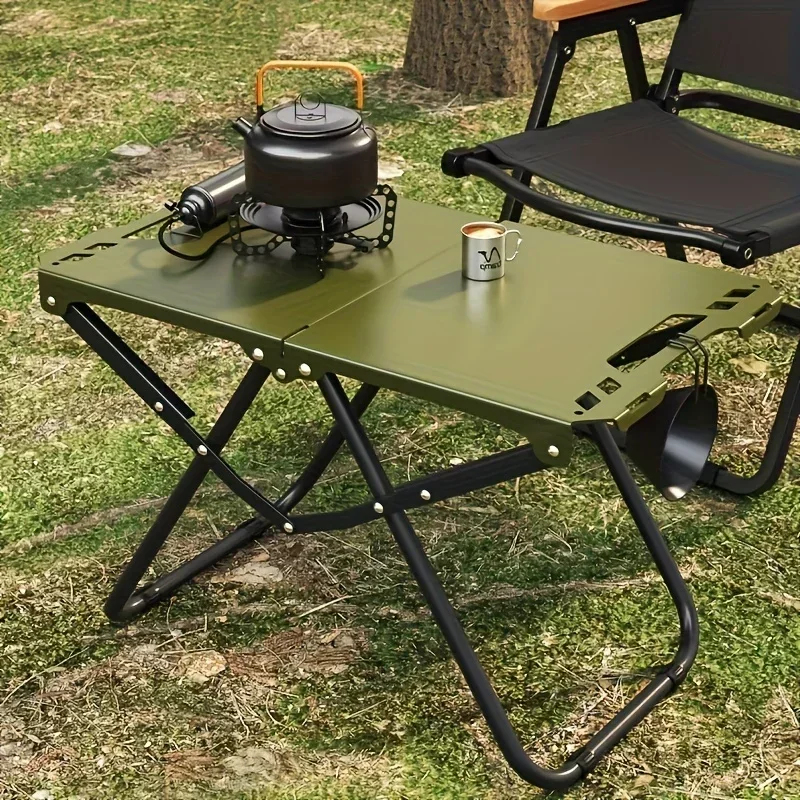 Practical Black Folding Campin - مراجعة Outdoor Camping Table Foldable وسعره