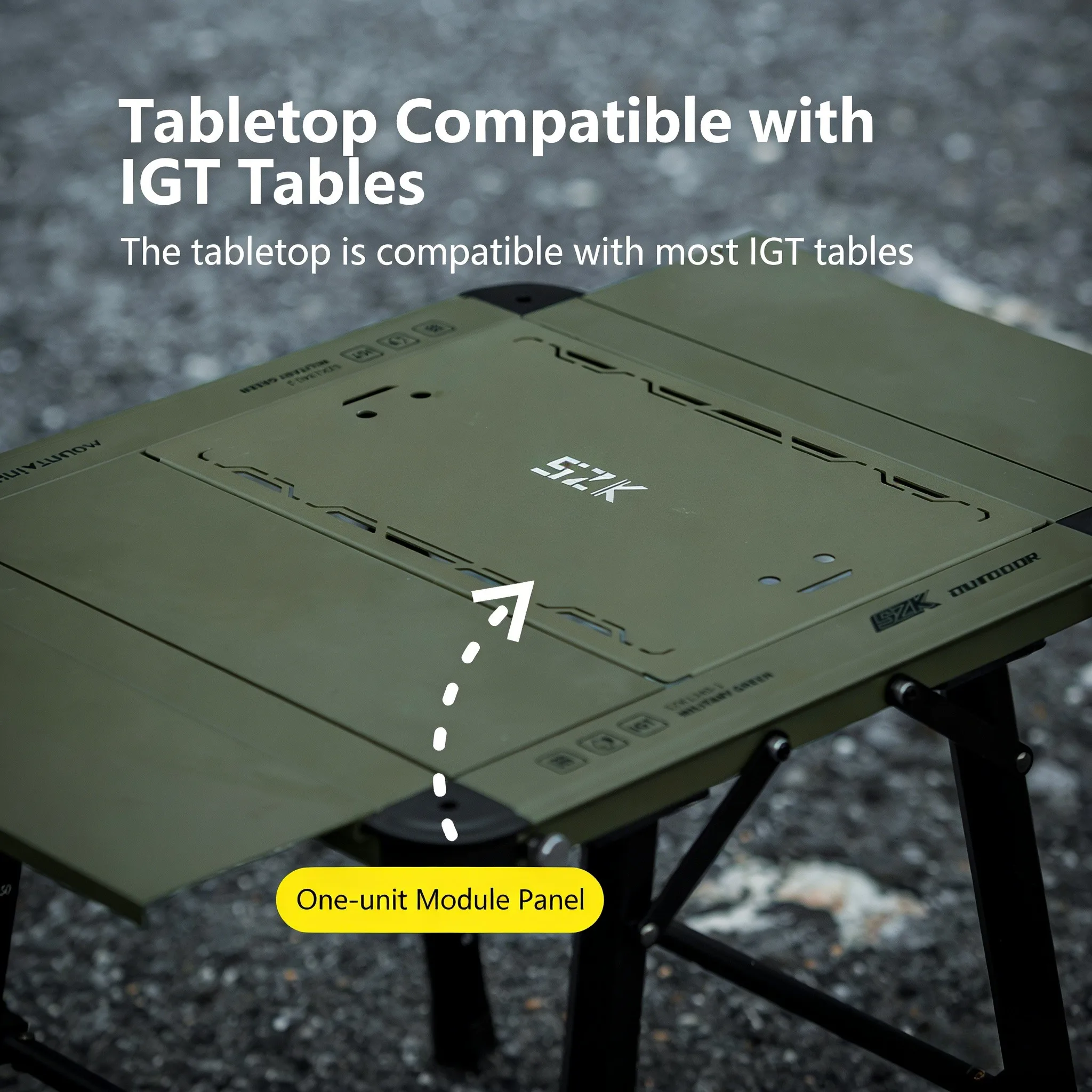 MOUNTAINHIKER Three-tier Rack  - مراجعة Outdoor Camping Table Foldable وسعره