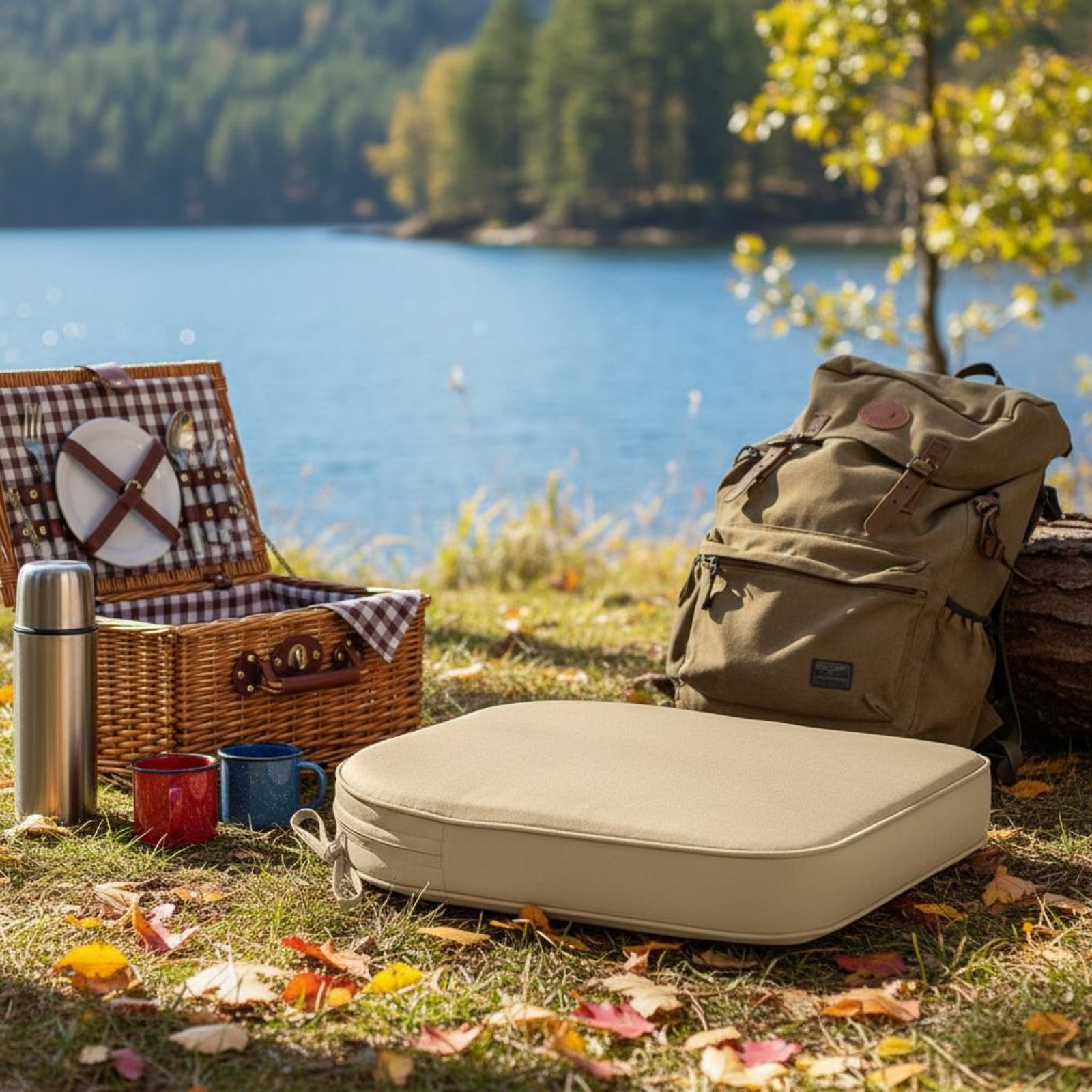 Waterproof Patio Seat Pad Easy - مراجعة Outdoor Camping Set وسعره