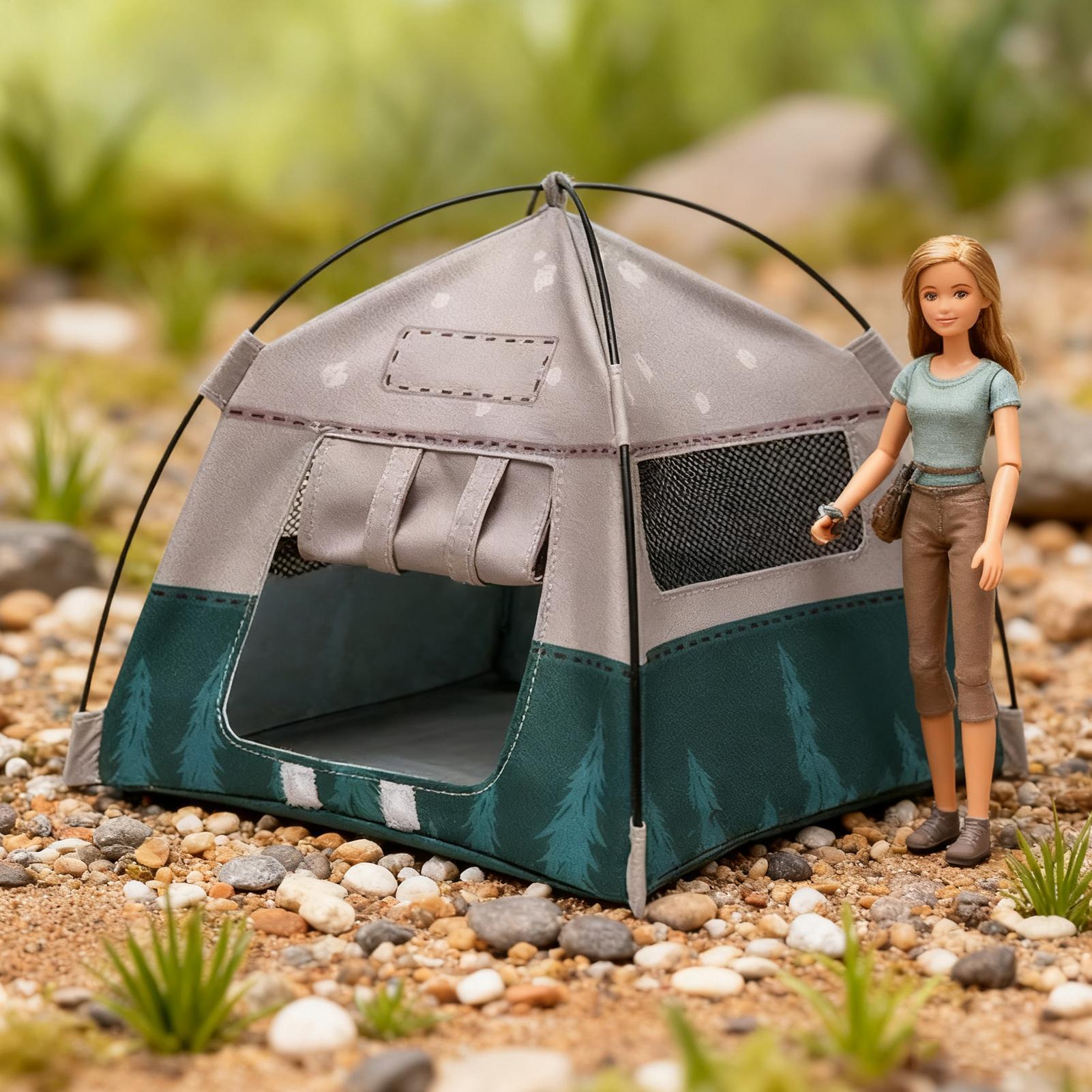 Mini Tent 1:12 Scale Miniature - مراجعة Outdoor Camping Usa وسعره