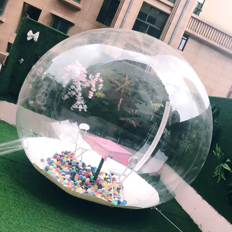 Inflatable Bubble Igloo Tent T - مراجعة Outdoor Camping Exhibition وسعره