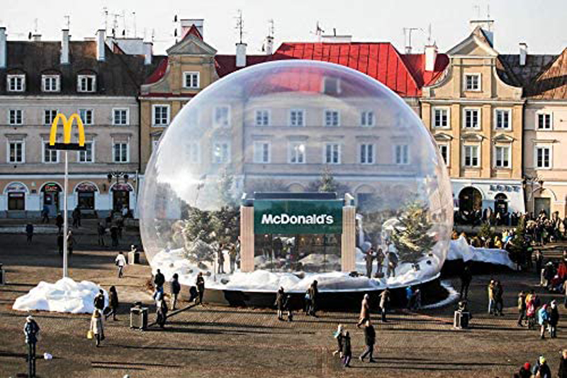 Inflatable Bubble Igloo Tent T - مراجعة Outdoor Camping Exhibition وسعره