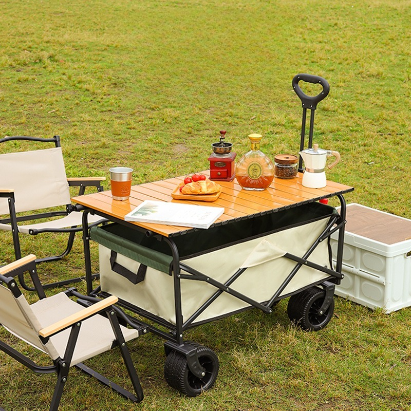 Foldable Camping Wagon–Outdoor - مراجعة Outdoor Camping Trailer وسعره