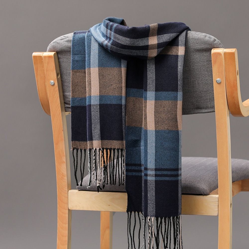 Classic Men's Scarf Winter Thi - مراجعة Outdoor Camping In Winter وسعره