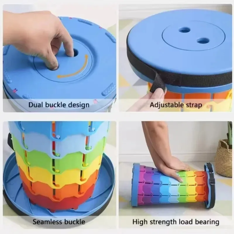 Portable Plastic Folding Teles - مراجعة Outdoor Chair Camping وسعره