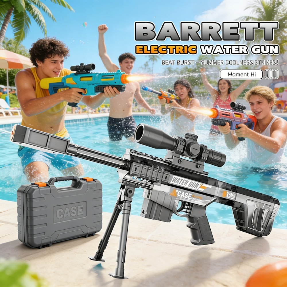 Electric Automatic Sniper Wate - مراجعة Outdoor Camping Games For Kids وسعره