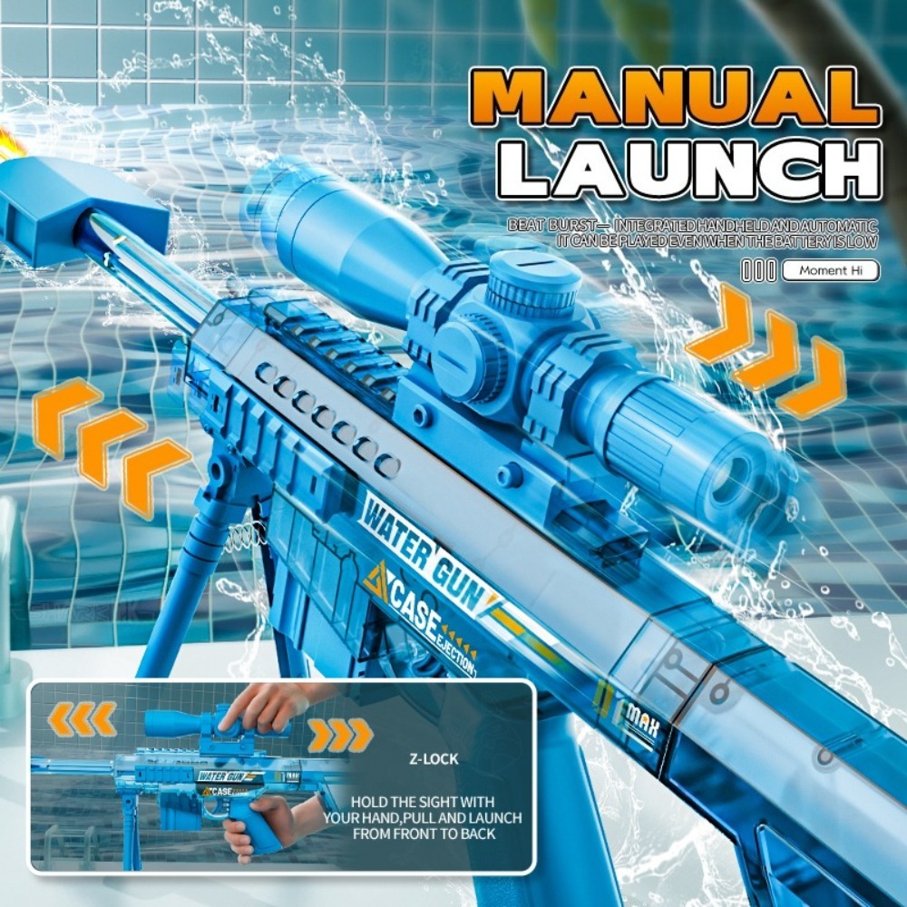 Electric Automatic Sniper Wate - مراجعة Outdoor Camping Games For Kids وسعره