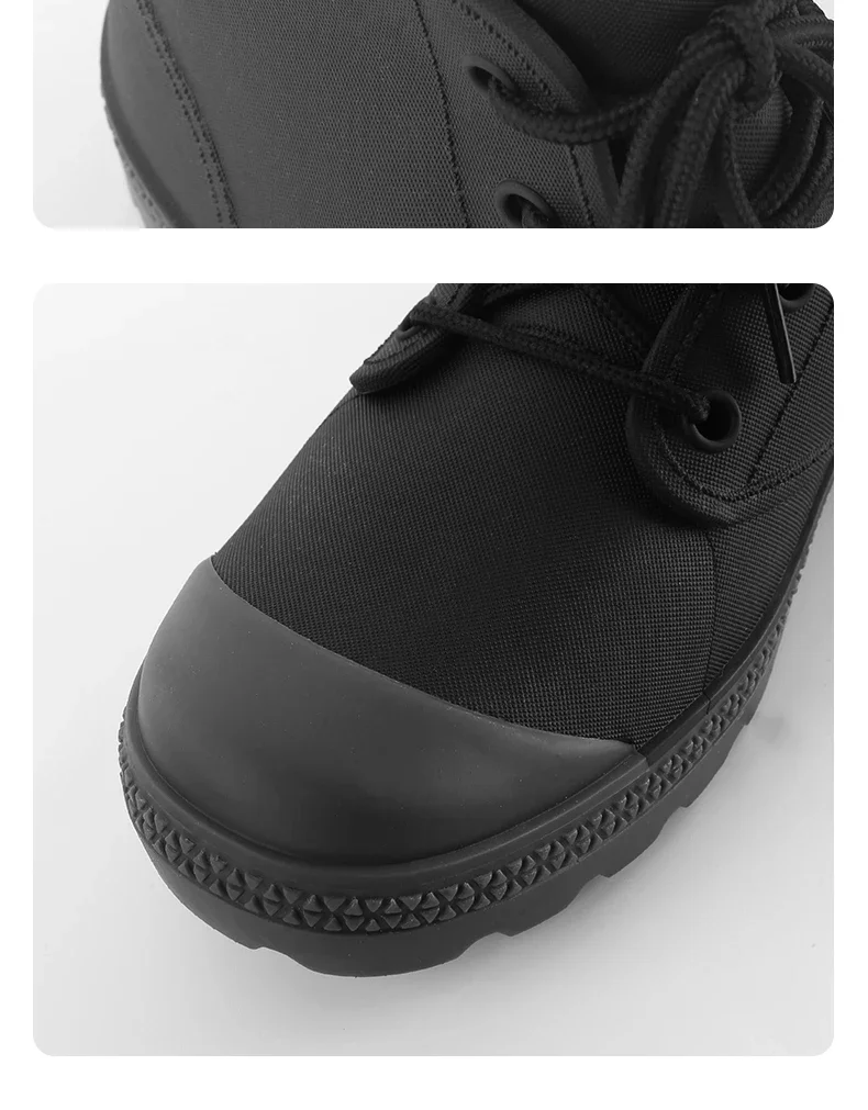 Winter Men Rain Boots Lace-up  - مراجعة Outdoor Camping In Winter وسعره