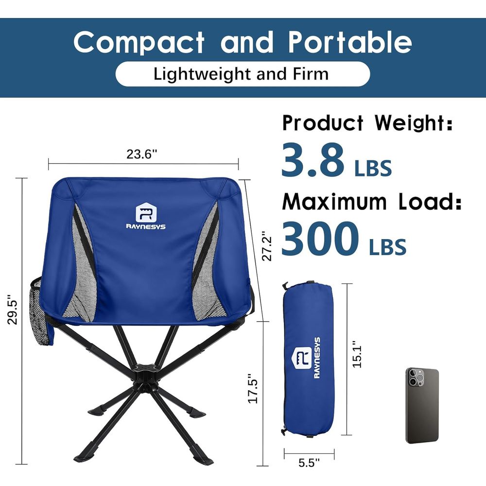 Quick Setup Lightweight Portab - مراجعة Outdoor Chair Camping وسعره