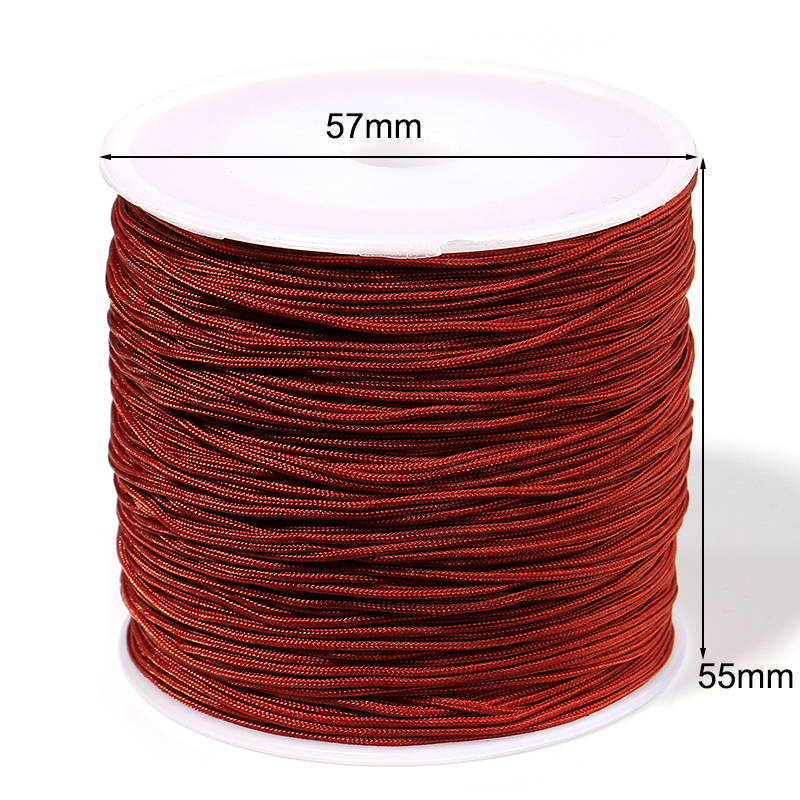 90M/Roll 0.8mm Nylon Thread Co - مراجعة Paracord Bracelet وسعره