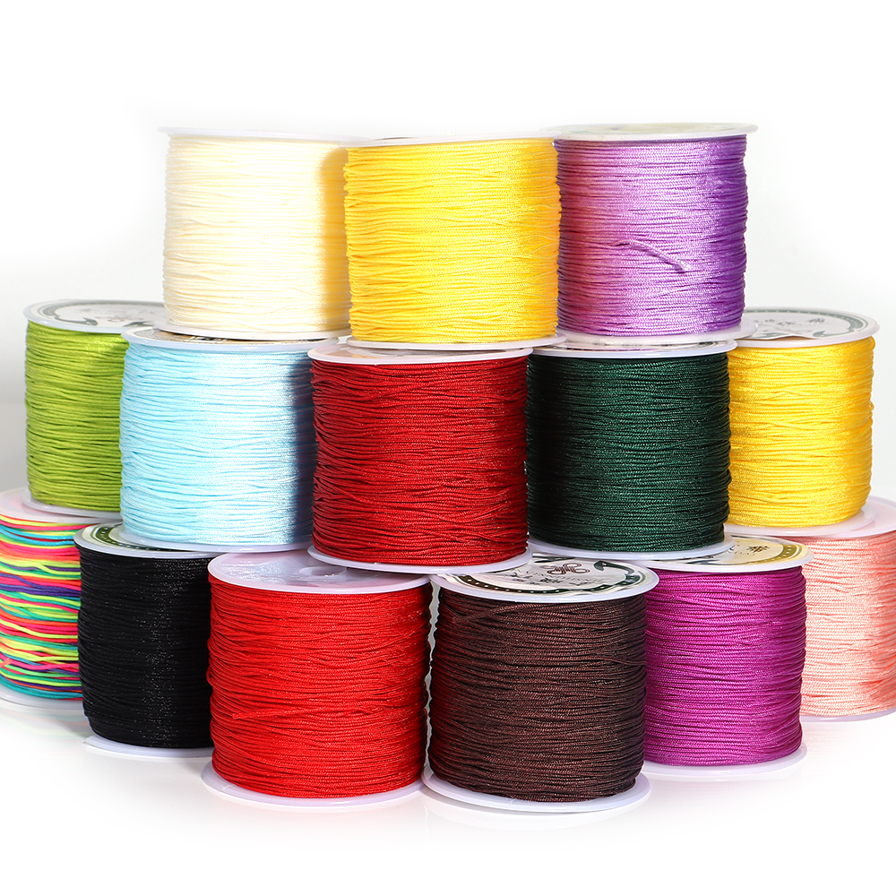 90M/Roll 0.8mm Nylon Thread Co - مراجعة Paracord Bracelet وسعره