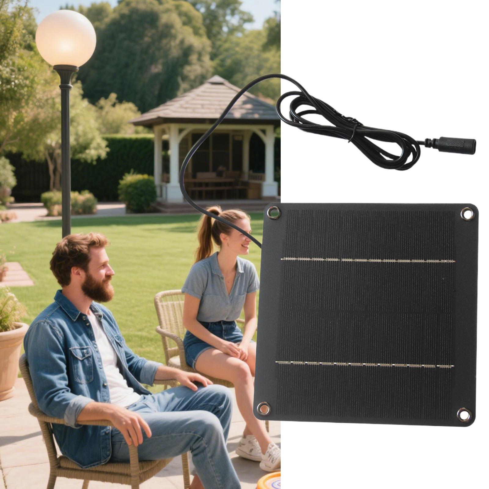 Portable Solar Panel 40W 12V M - مراجعة Outdoor Camping Trailer وسعره